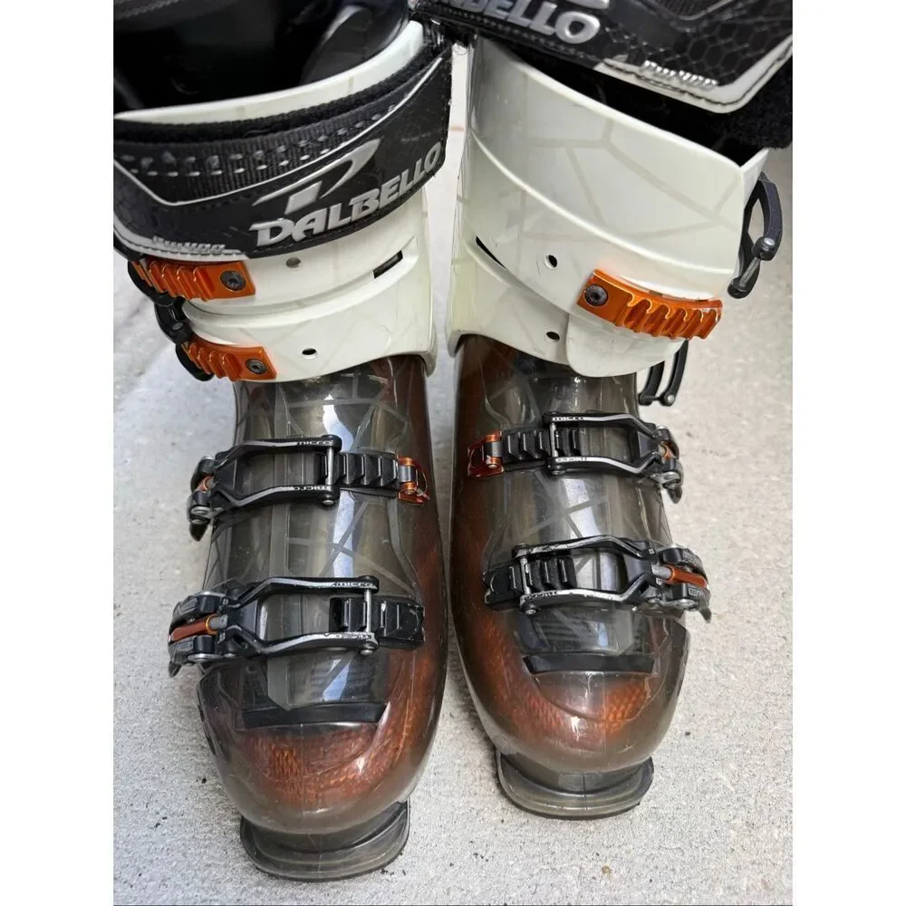 Dalbello Venom 90 Ski Boots Black Orange Tru Fit Men's Size 11.5/12 Winter